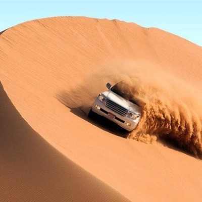 Dune Bashing in Dubai