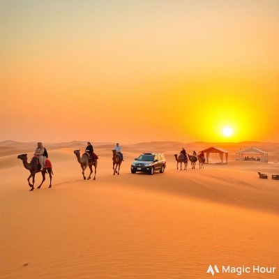 Dubai's Golden Hour An Unforgettable Desert Safari Experience